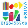 Набор счетных материалов в пластиковом боксе СМ-1 от магазина "Карандаш"