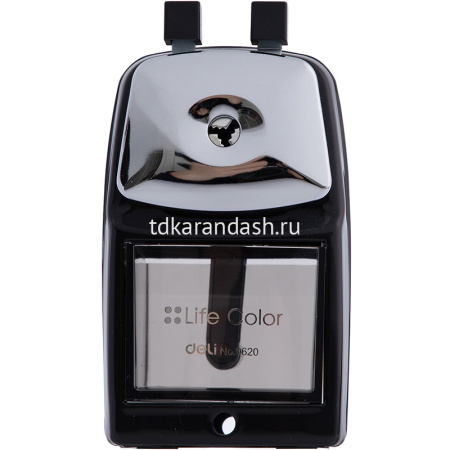 Точилка механическая 1 отв. 115х70х128мм пластик, цвет ассорти E0620 от магазина "Карандаш"