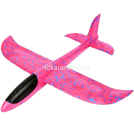 Самолет-планер 84см розовый, пенопласт XJ2385