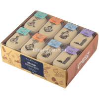 Ластик "HappyGraphix Vintage" овальный 4 вида 42-0019 от магазина "Карандаш"