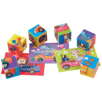 Умные кубики 6шт. "Мы мчимся, мчимся, мчимся" 978-5-8112-7142-9 от магазина "Карандаш"