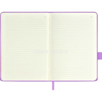 Ежедневник недатированный А6+ "Escalada" 240стр., сиреневый, искусств.кожа "Виннер" магн. застежка от магазина "Карандаш"