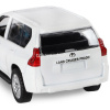 Машина "Land Cruiser Prado" белая, инерционная, металл 17,5см (свет, звук, откр.двери) JB1251023 от магазина "Карандаш"