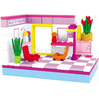 Конструктор пластмассовый AUSINI, "Мир чудес: Парихмахерская" (146 деталей) от магазина "Карандаш"