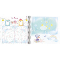 Фотоальбом малыша "Привет! Это я. Мишка" А4 32л на спирали, цветной блок 077531 от магазина "Карандаш"