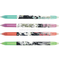 Ручка гелевая "DeleteSlimClick. Classic. Manga anime. City. Пиши-стирай" 0,5мм синяя 4 вида от магазина "Карандаш"