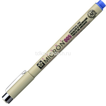 Ручка капиллярная "Pigma Micron" 0,2мм синяя XSDK005#36