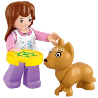 Конструктор "Микроавтобус для путешествий" 158 деталей 19х23х4,5см пластик (2 фигурки) M38-B0523 от магазина "Карандаш"