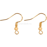 Швензы "Крючки" 10шт. №01 18мм под золото DC-070/10 от магазина "Карандаш"