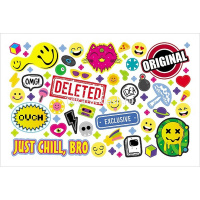 Альбом с наклейками "Стикеры" 300 наклеек А5 4л на скобе 4Ан5_30477/087167 от магазина "Карандаш"