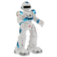 Робот р/у 27см, в комплекте USB, пластик (свет, звук) 1846175/99888-3 от магазина "Карандаш"