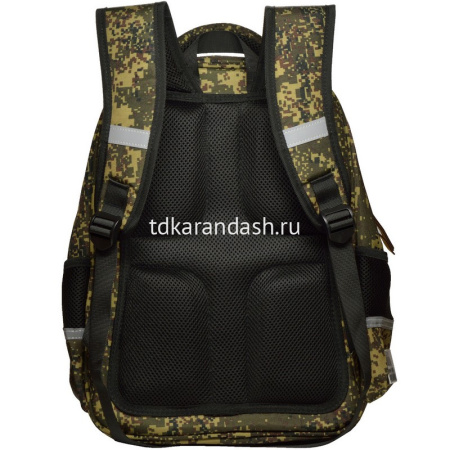 Рюкзак "Милитари. Спецназ" 40х30х19см, 800гр, 2 отделения, 3 кармана, камуфляж 12-002-105/10 от магазина "Карандаш"