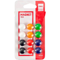 Картинка Магниты д/доски 15мм 12шт, ассорти, в блистере E7823 от магазина "Карандаш" Магниты д/доски 15мм 12шт, ассорти, в блистере E7823 от магазина "Карандаш"
