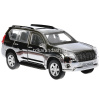 Машина "Toyota Prado" серебристая, инерционная, металл 12см (открывающиеся двери) PRADO-SL-CH от магазина "Карандаш"