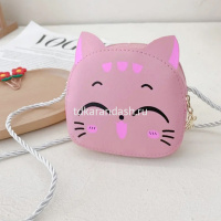 Сумочка "Кошечка" 12х10,5х4см 1 отделение, искусственная кожа, розовая SD2265 от магазина "Карандаш"
