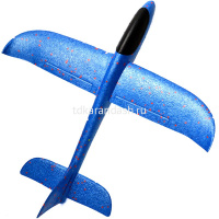 Самолет-планер 84см синий, пенопласт XJ2385 от магазина "Карандаш"