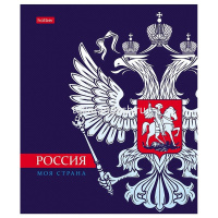 Тетрадь А5 48л клетка "Я люблю Россию. С гимном" на скобе 5 дизайнов 48Т5B1/088671 от магазина "Карандаш"
