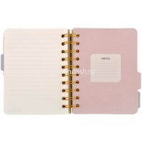 Записная книжка А6 120л "Art journal. Lush Bouquet" линия/точка, на спирали,с разделителями 3-568/15 от магазина "Карандаш"