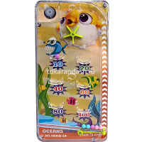 Игра водная "Пинбол 2в1. Морские обитатели" 1 кнопка 14х7см 4 вида 10976-245 от магазина "Карандаш"