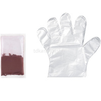 Краситель для ткани 20гр. красный, с перчатками KRG от магазина "Карандаш"