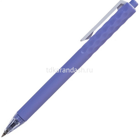 Ручка шариковая "Crystall" 0,5мм синяя, автомат, круглый корпус, чернила soft ink BP_079554 от магазина "Карандаш"