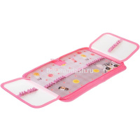 Пенал "Juice Story" 20х14х4см прямоугольный одностворчатый, 2 откидные планки, ткань 093873 от магазина "Карандаш"