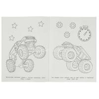 Суперраскраска для маленьких "Монстр-траки" 64 стр. 9785506075783 от магазина "Карандаш"