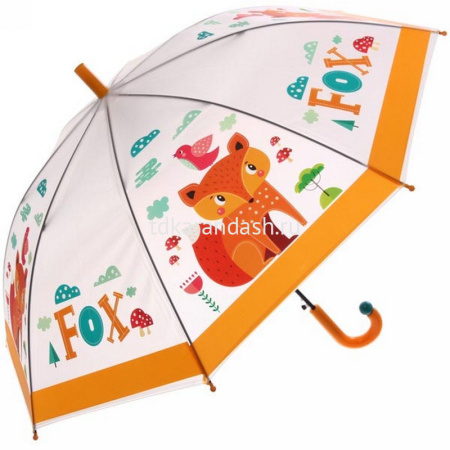 Зонт детский 65см (д.83см) 6 видов, автомат 2039-612
