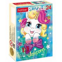 Пазлы 24 эл. "Маленькие единорожки" 17,5х13см 4 вида 24ПЗ5/079138 от магазина "Карандаш"