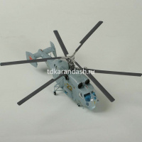 Модель "Российский противолодочный вертолёт Ка-27 Морской охотник" 17,5см 105 деталей 7214 от магазина "Карандаш"