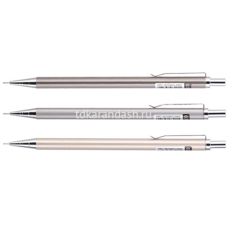 Карандаш автоматический 0,7мм металлический корпус ассорти E6491 от магазина "Карандаш"