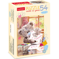 Пазлы 54 эл. "MeToYou" 17,5х30см 4 дизайна 54ПЗ5/063279 от магазина "Карандаш"