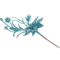 Ветка декоративная Цветы 20-23см 6 цветов 535-098 от магазина "Карандаш"