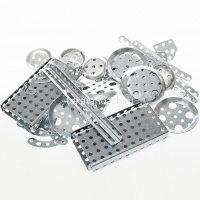 Конструктор металлический "Железная дорога" 860 деталей 00948 от магазина "Карандаш"