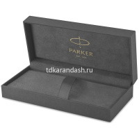 Ручка РШ "Parker Sonnet Stainless Steel JT" М черная в подар.уп. 1931507 от магазина "Карандаш"