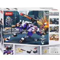 Конструктор "Космические войны" 382 детали 38х28,5х6см пластик (фигурка 28,3см) 38-1060 от магазина "Карандаш"