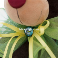 Медведь Choco: Зелёный бант 25см С016/25 от магазина "Карандаш"