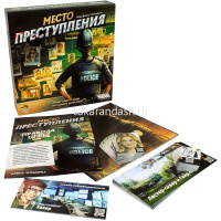 Игра настольная "Место преступления" 915042 от магазина "Карандаш"