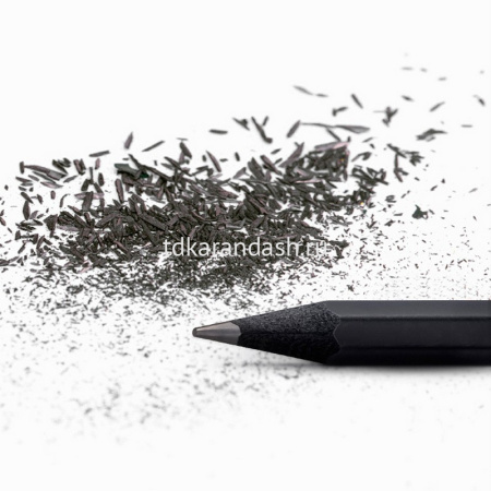 Карандаш чернографитный "Nusign" HB, шестигранный, корпус черный NS722-HB от магазина "Карандаш"