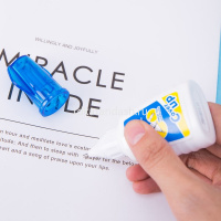 Корректирующая жидкость "Deli" 18мл 2 в 1 с кисточкой и метал. наконечником EH10310 от магазина "Карандаш"