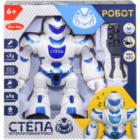 Робот р/у "Стёпа" 19х7х23см (движение, обучение, танцы, считалочки, скороговорки) JB0402280 от магазина "Карандаш"