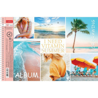 Альбом для рисования А4 32л "Vitaminka" на спирали, перфорация на отрыв, 5 дизайнов 067345 от магазина "Карандаш"