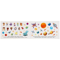 Альбом наклеек "Космические тайны" 260х155мм 4 стр. 9785506057949 от магазина "Карандаш"