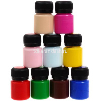 Краски акриловые 9 цветов 20мл "Тоскана" матовые 143411882 от магазина "Карандаш"