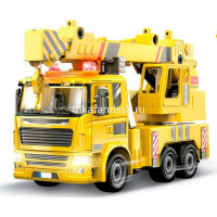 Конструктор "Спецтехника" 115 дет. на батарейках 28х40х12см 1395/DT от магазина "Карандаш"