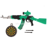 Трансформер "Робот-Оружие" 20х8х3см с мишенью, пластик ZY1172304-R от магазина "Карандаш"