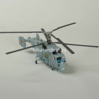 Модель "Российский противолодочный вертолёт Ка-27 Морской охотник" 17,5см 105 деталей 7214 от магазина "Карандаш"