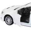 Машина "Mitsubishi Lancer Evolution" белая, инерционная, металл 17,5см (свет, звук, откр.двери) JB12 от магазина "Карандаш"