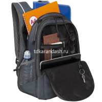 Рюкзак "Urban" 31х42х22см, 780гр, 3 отделения, 3 кармана, серый/желтый RU-338-3 /3 от магазина "Карандаш"