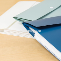 Портфель А4 8 отделений пластик белый EF606 от магазина "Карандаш"